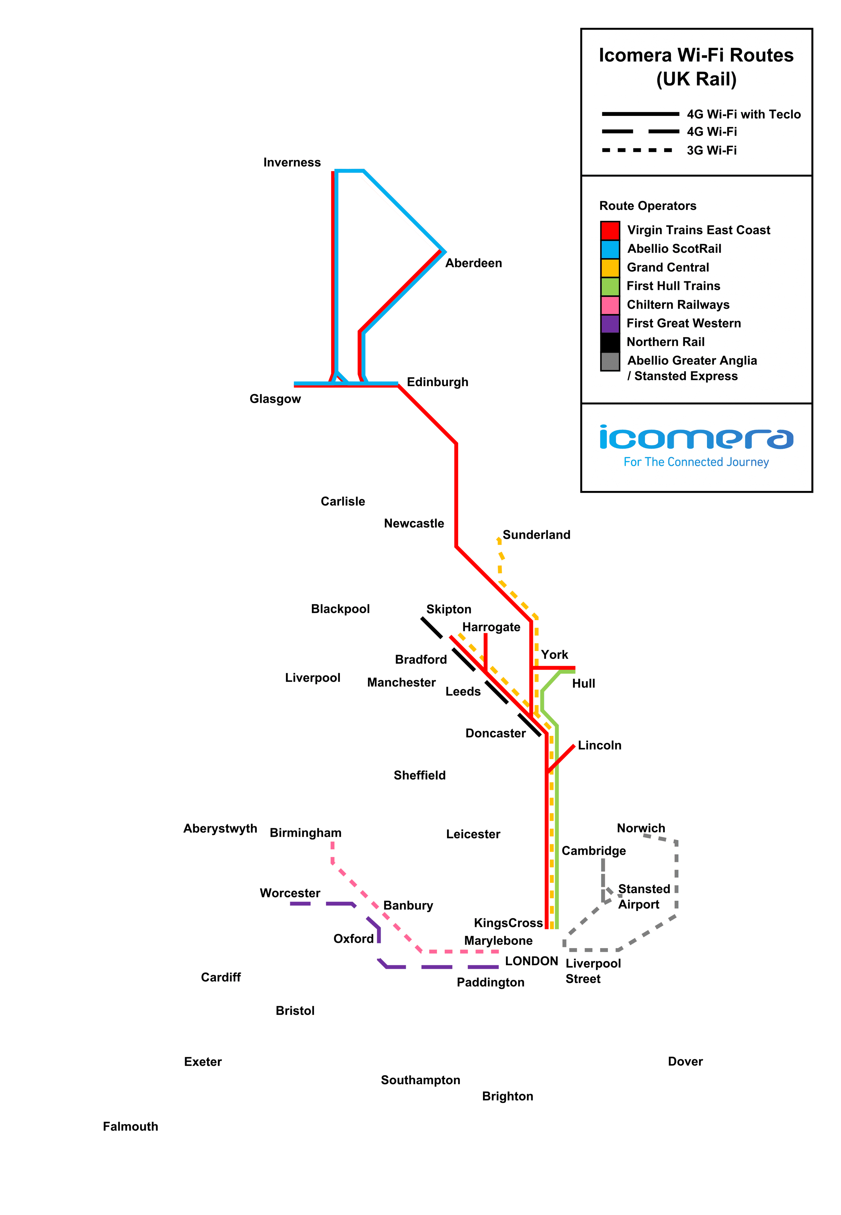 Icomera Releases State of the Nation for UK Rail - Icomera