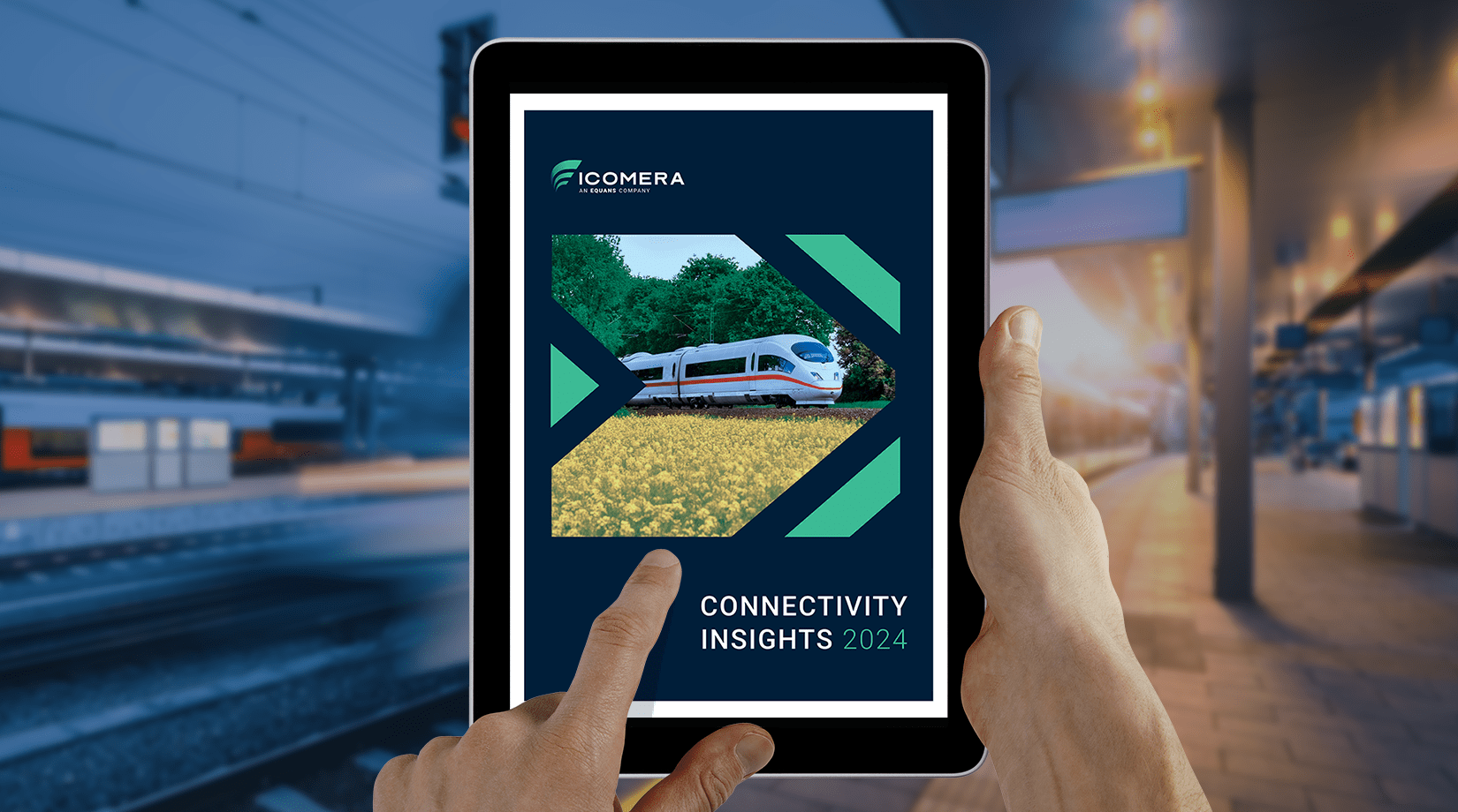 89% of Rail Professionals View On-Train Internet Connectivity as Vital for Industry's Future