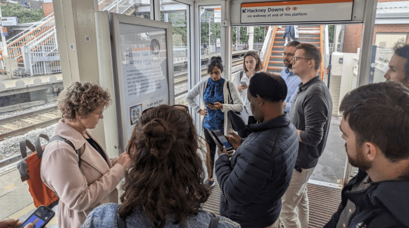 'First of a Kind' Digital Sign Language Demonstration Event on Arriva Rail London Network