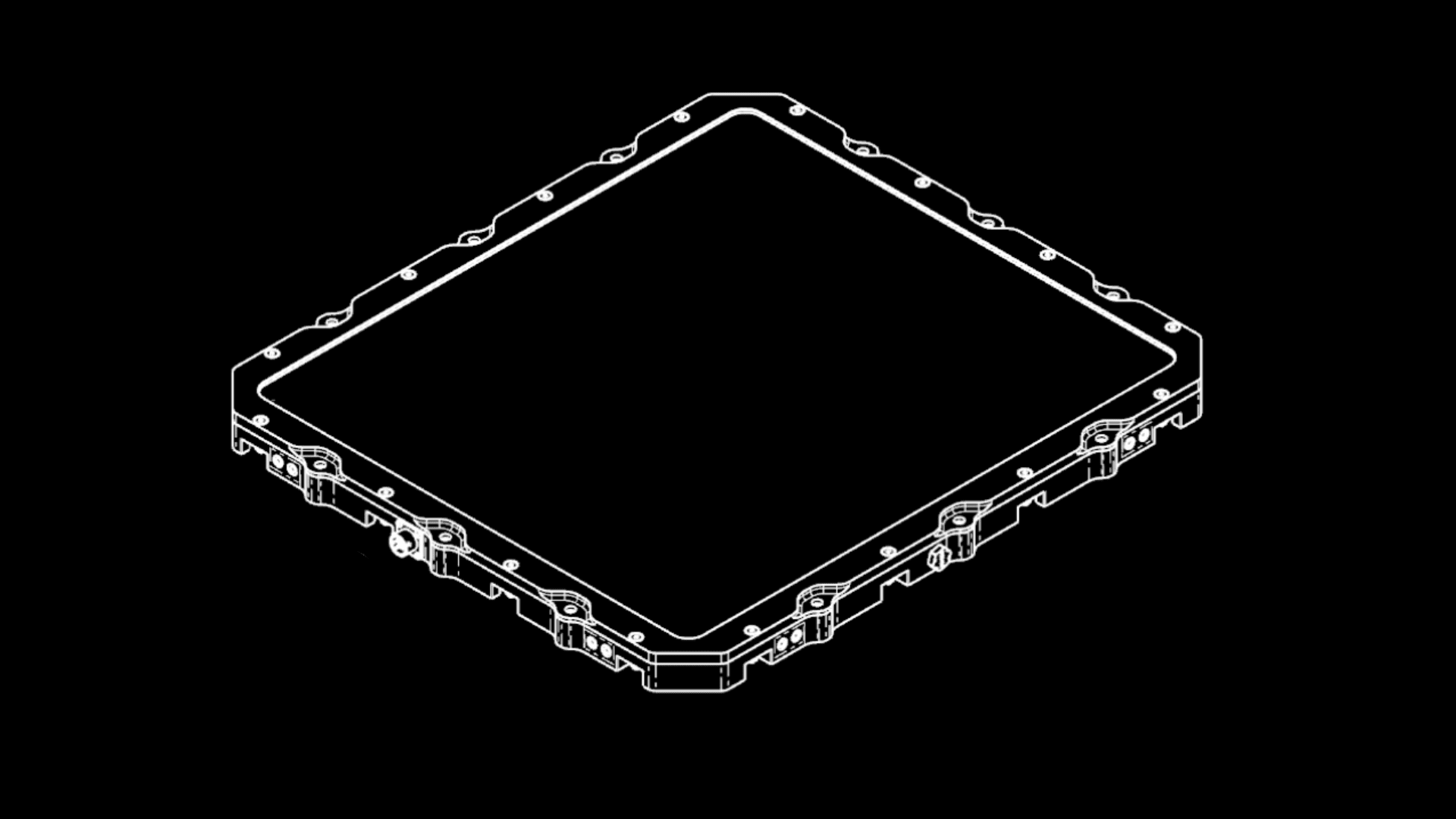 Starlink Electronic Phased Array Tile for Rail.